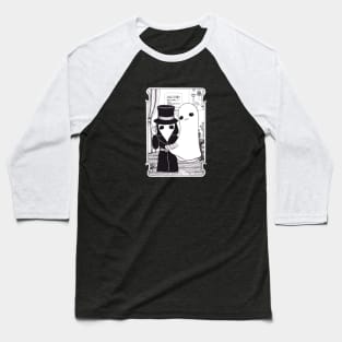 Plague Doctor helping a Ghost Baseball T-Shirt